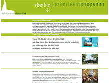 Tablet Screenshot of kulturzentrum-ofenerdiek.de